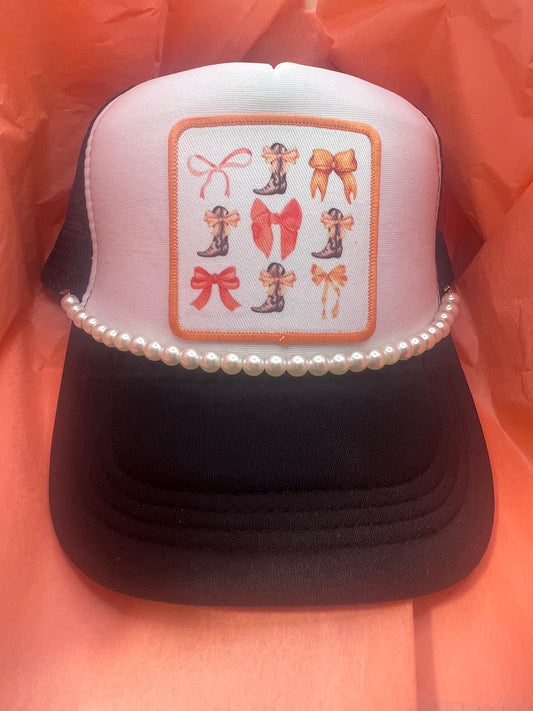 Tennessee Boots and Bows Trucker Hat