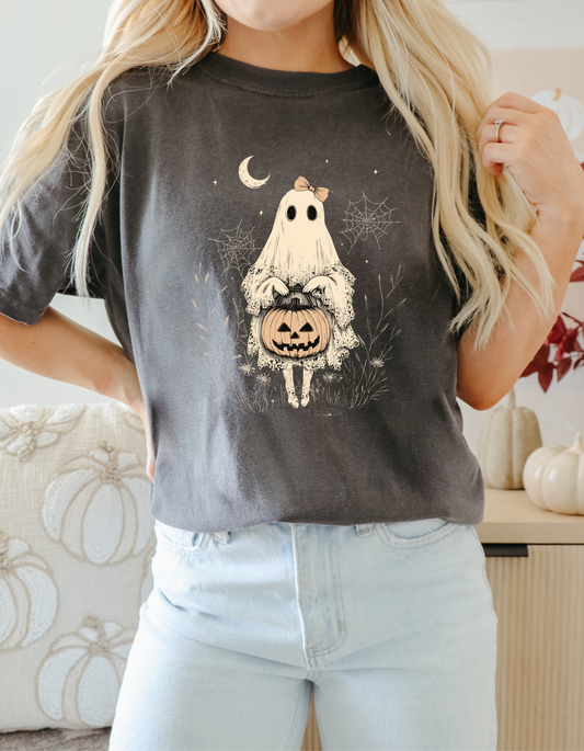 Lace Girlie Ghost Tee