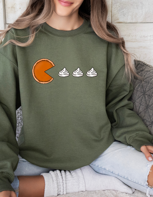 Pacman Pumpkin Pie Sweatshirt