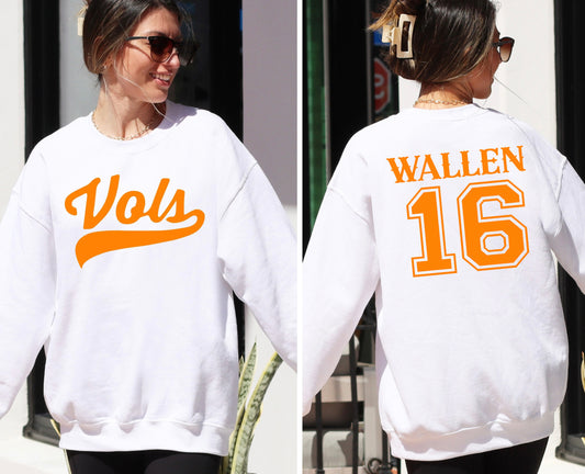 Wallen Vols #16 Sweatshirt